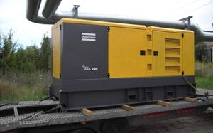 Аренда генератора Atlas Copco QAS 250
